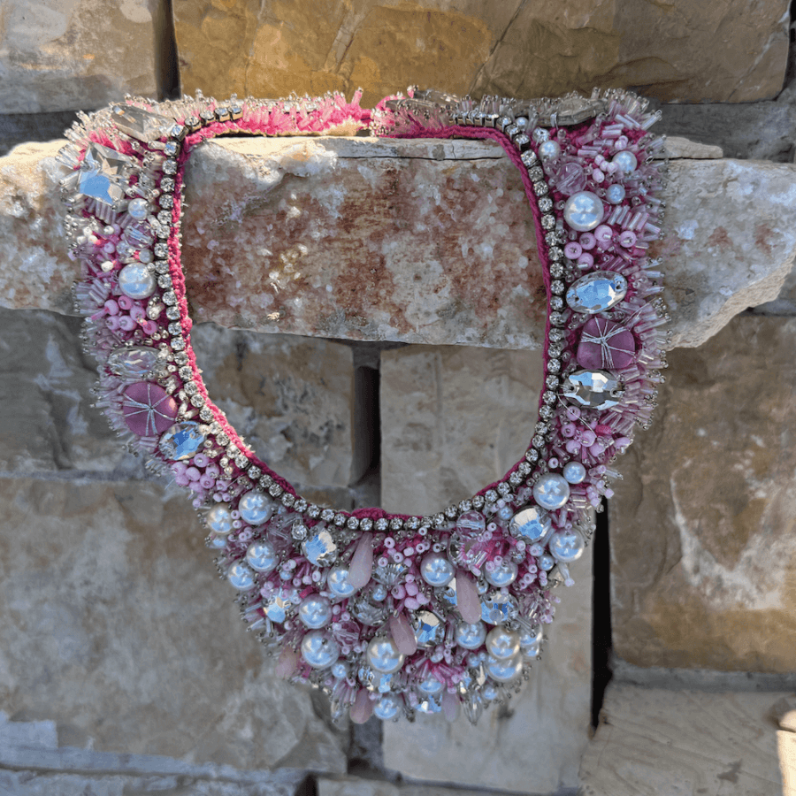 Festival Pink Necklace 1