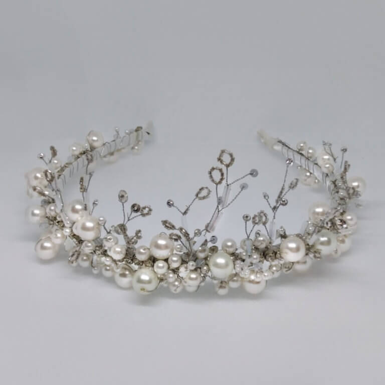 Royal white crown