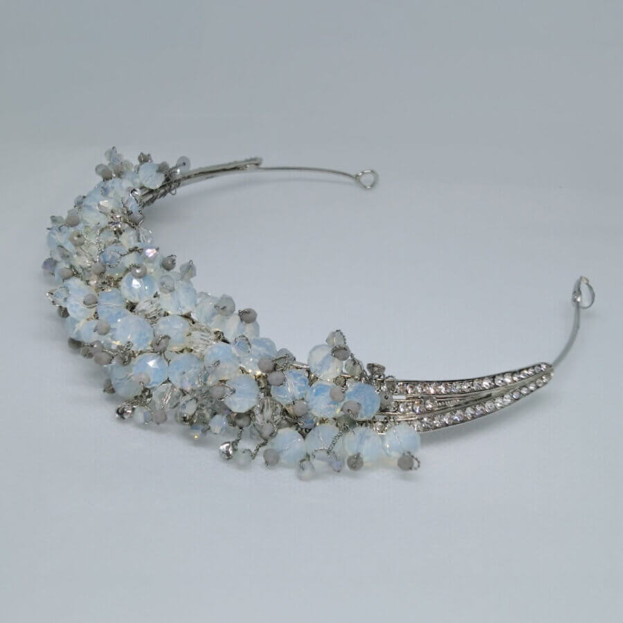 Moonlight crystal headpiece