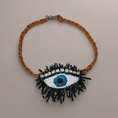 Country evil eye necklace 